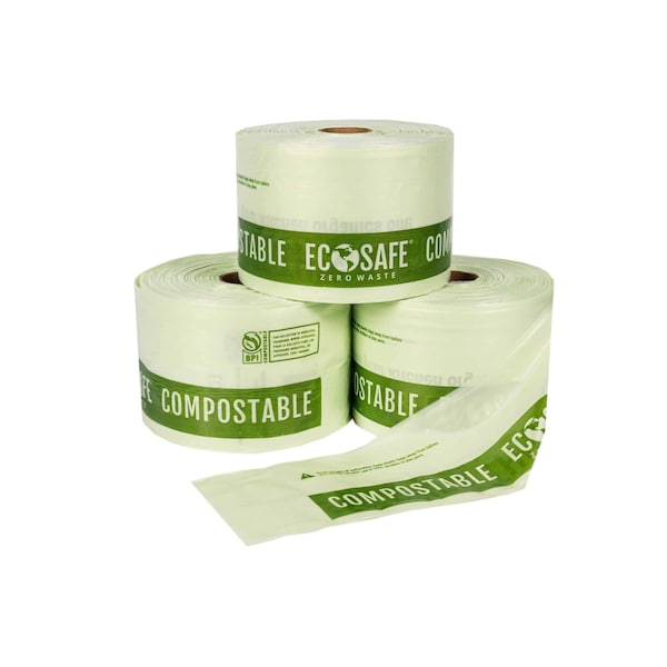 Ecosafe Compostable Produce/Bulk Bag Large -Star Seal, 1100Pk PCK1619-6 - main